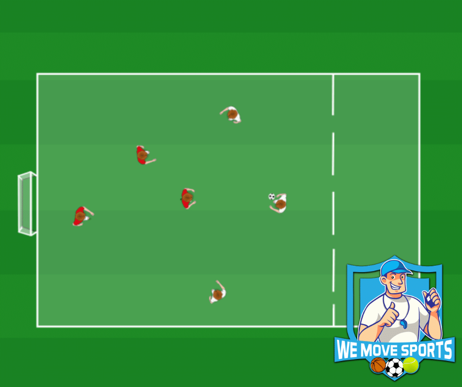 Tot score komen in afbouwend teambal