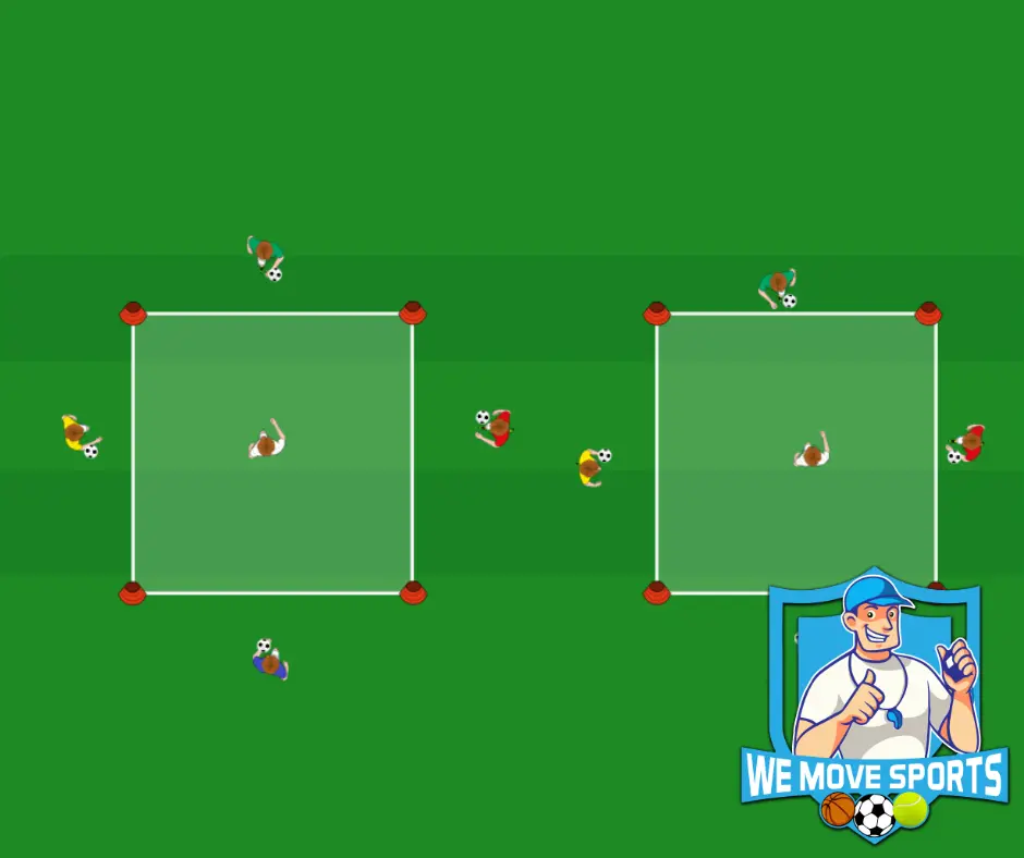 Voetbal oefeningen