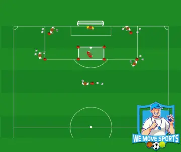 Voetbal oefeningen