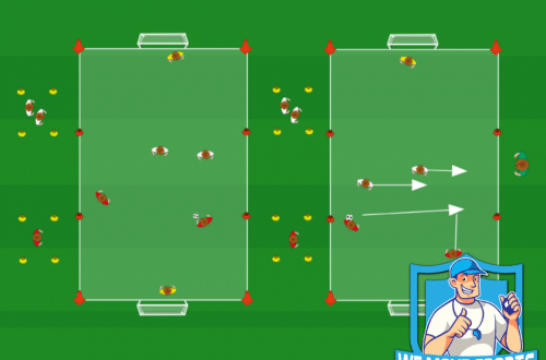 Voetbal oefeningen