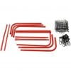 Rebounder voetbal / Tjoek - 72 x 100 x 100 cm (dxbxh) - Metaal - Afbeelding 6