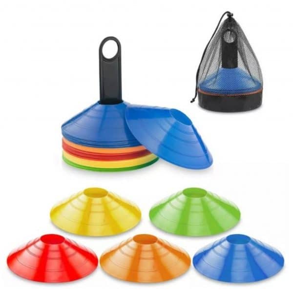 Trainingshoedjes 50 Stuks / Markeringshoedjes - Inclusief houder en tas - Afbeelding 2