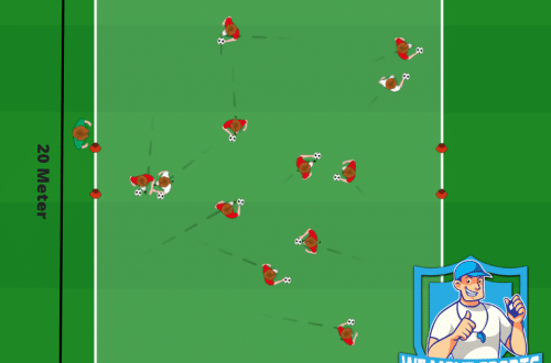 voetbal oefeningen