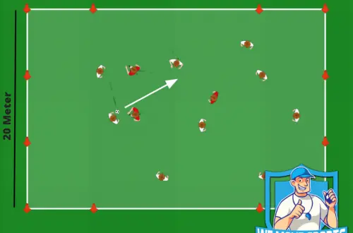 voetbal oefeningen