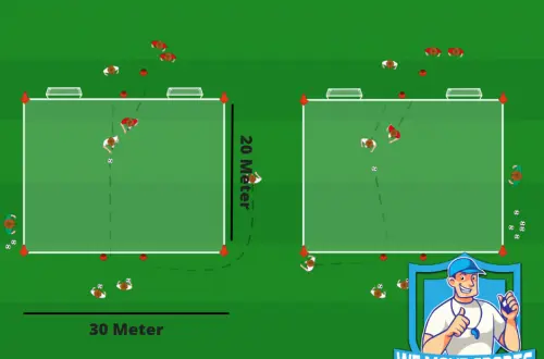 Voetbal oefeningen