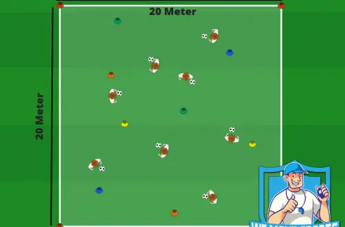 Voetbal oefeningen jo6