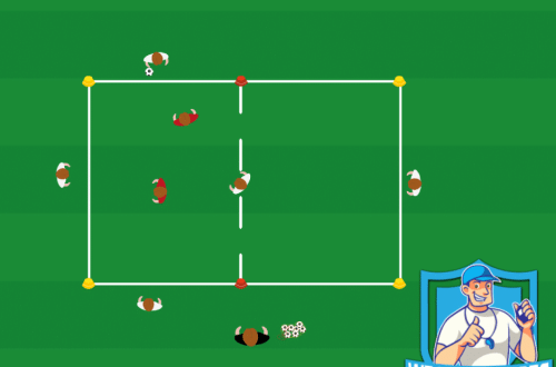 Voetbal oefeningen