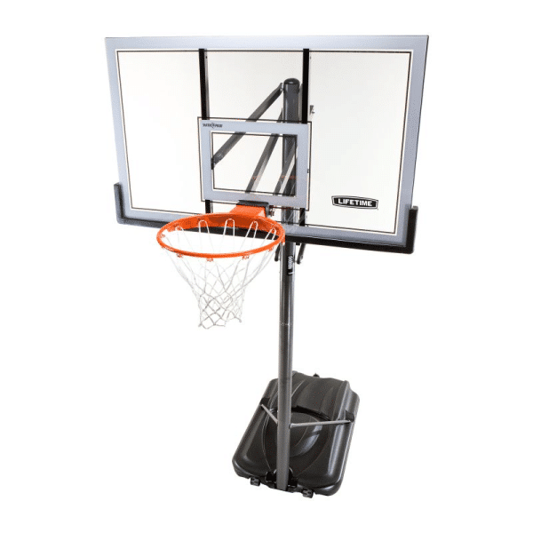 basketbalpaal Georgia transparant wit