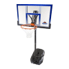 Basketbalpaal Transparant met blauw