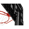 Basketbalpaal verstelbaar zwart en rood
