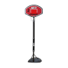 Basketbalpaal zwart en rood