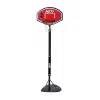 Basketbalpaal zwart en rood