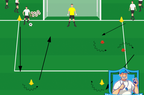 Voetbal oefeningen