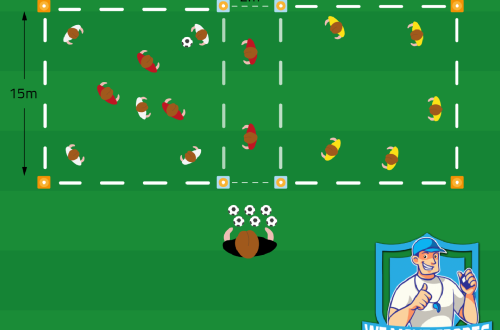 Voetbal oefeningen