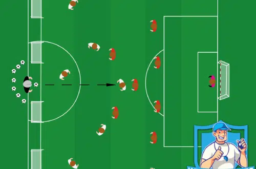 Voetbal oefeningen