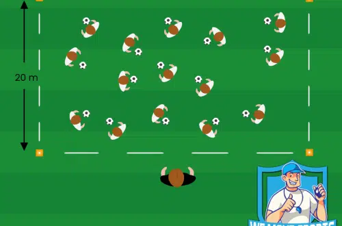 Voetbal oefeningen
