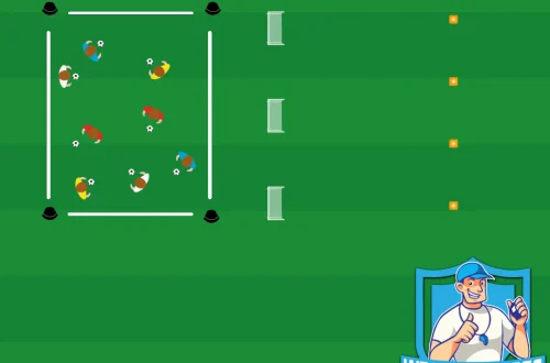 Voetbal oefeningen