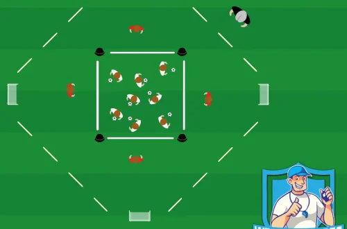 Voetbal oefeningen