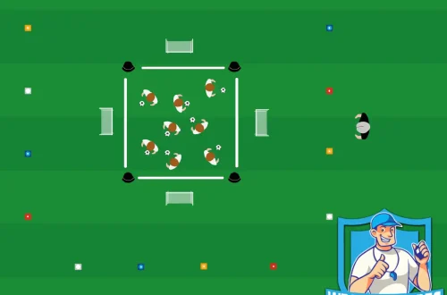Voetbal oefeningen