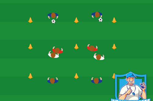 Voetbal oefeningen