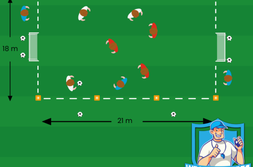 Voetbal oefeningen