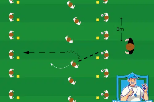 Voetbal techniek oefeningen