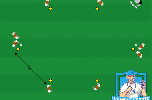 Voetbal oefeningen