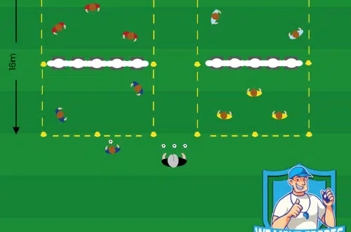Voetbal oefeningen