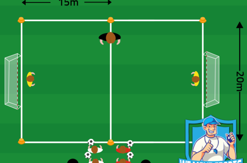 Voetbal oefeningen