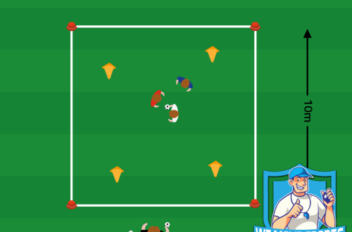 Voetbal oefeningen
