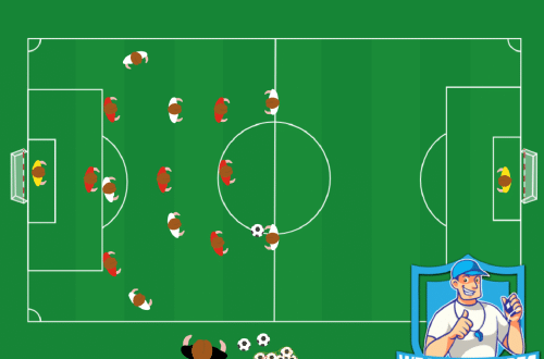 Voetbal oefeningen