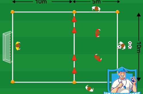 Voetbal oefeningen