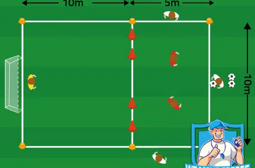 Voetbal oefeningen