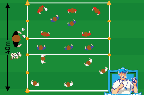 Voetbal oefeningen