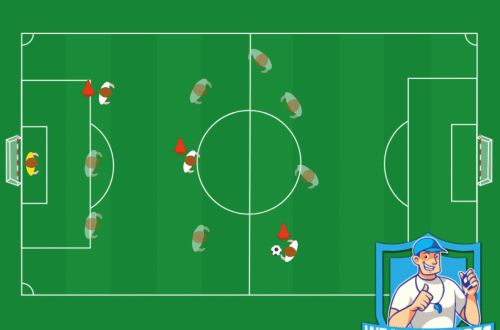 Voetbal oefeningen