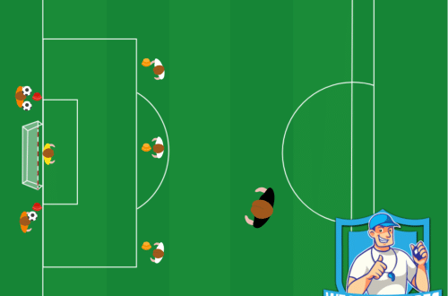 Voetbal oefeningen