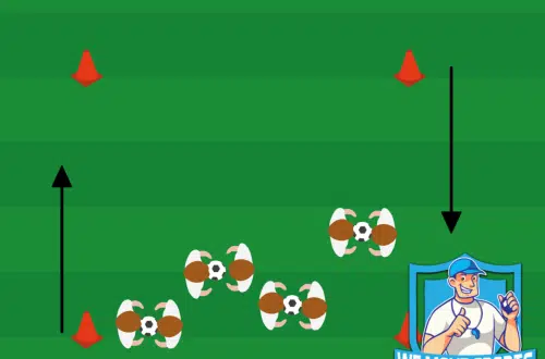 Voetbal oefeningen