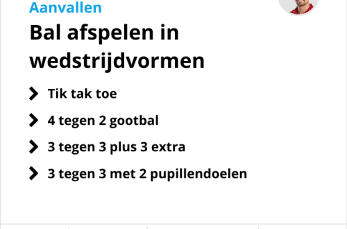 Voetbaltraining