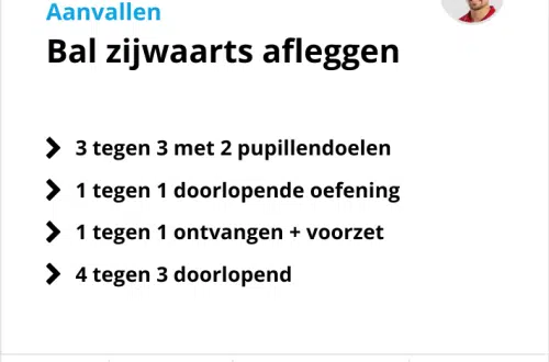 Passen voetbal