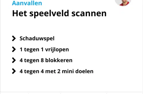 Speelveld scannen