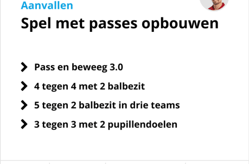 Voetbaltrainingen