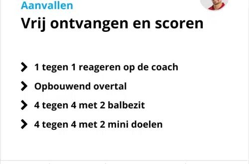 Voetbaltrainingen