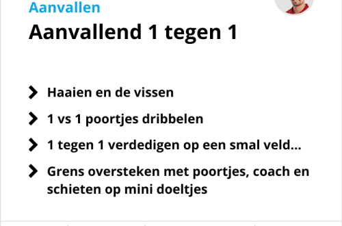 Voetbaltraining