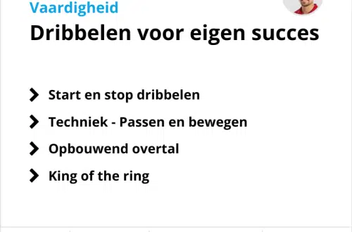 Voetbaltrainingen