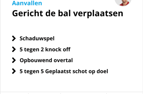 Voetbaltrainingen