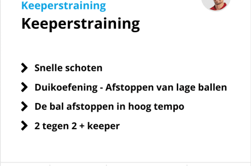 Keeperstraining