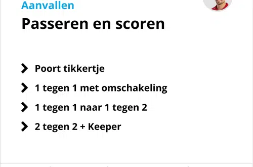Voetbaltraining
