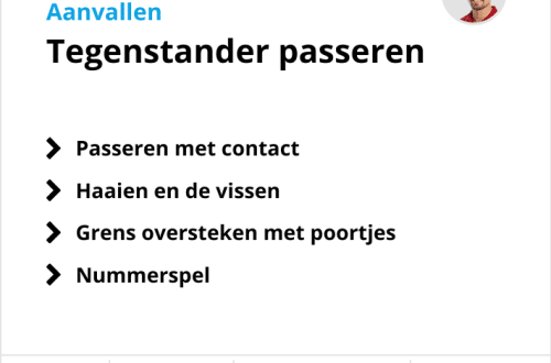 dribbelvaardigheidstraining