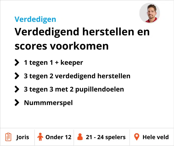 Voetbaltraining