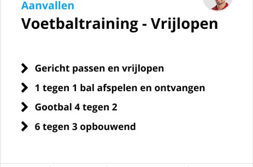 Voetbaltraining